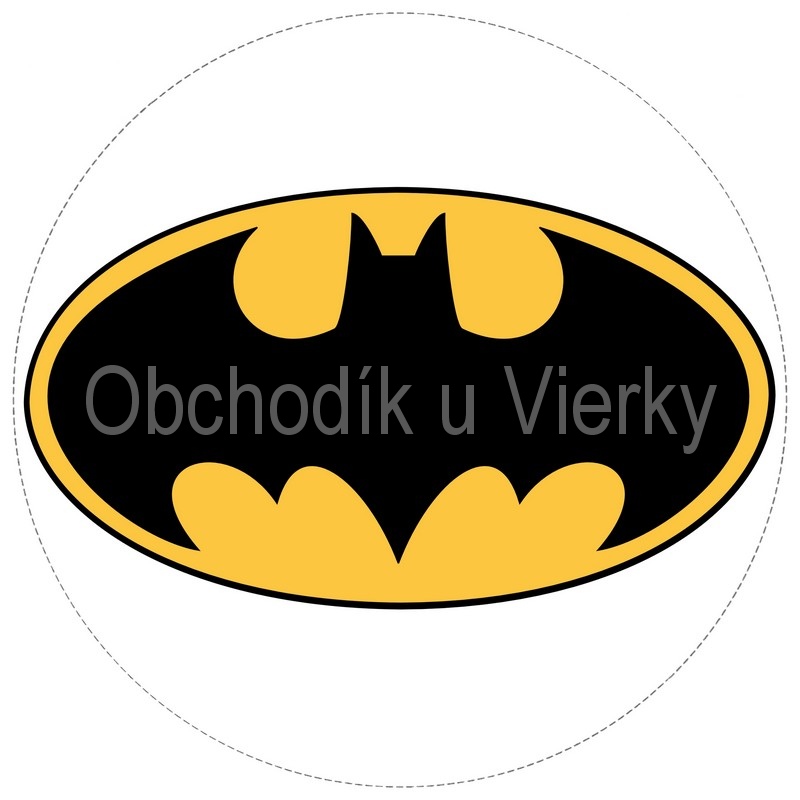 Jedlý obrázok Batman č. 8129,01